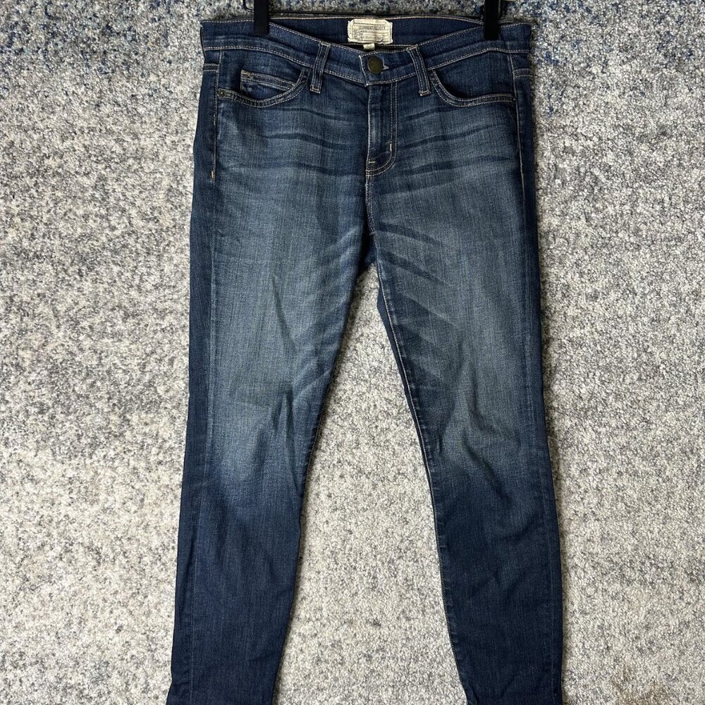 Current/Elliott The Stiletto Tavern Jeans Womens 27 Mid Rise‎ Skinny Blue Denim